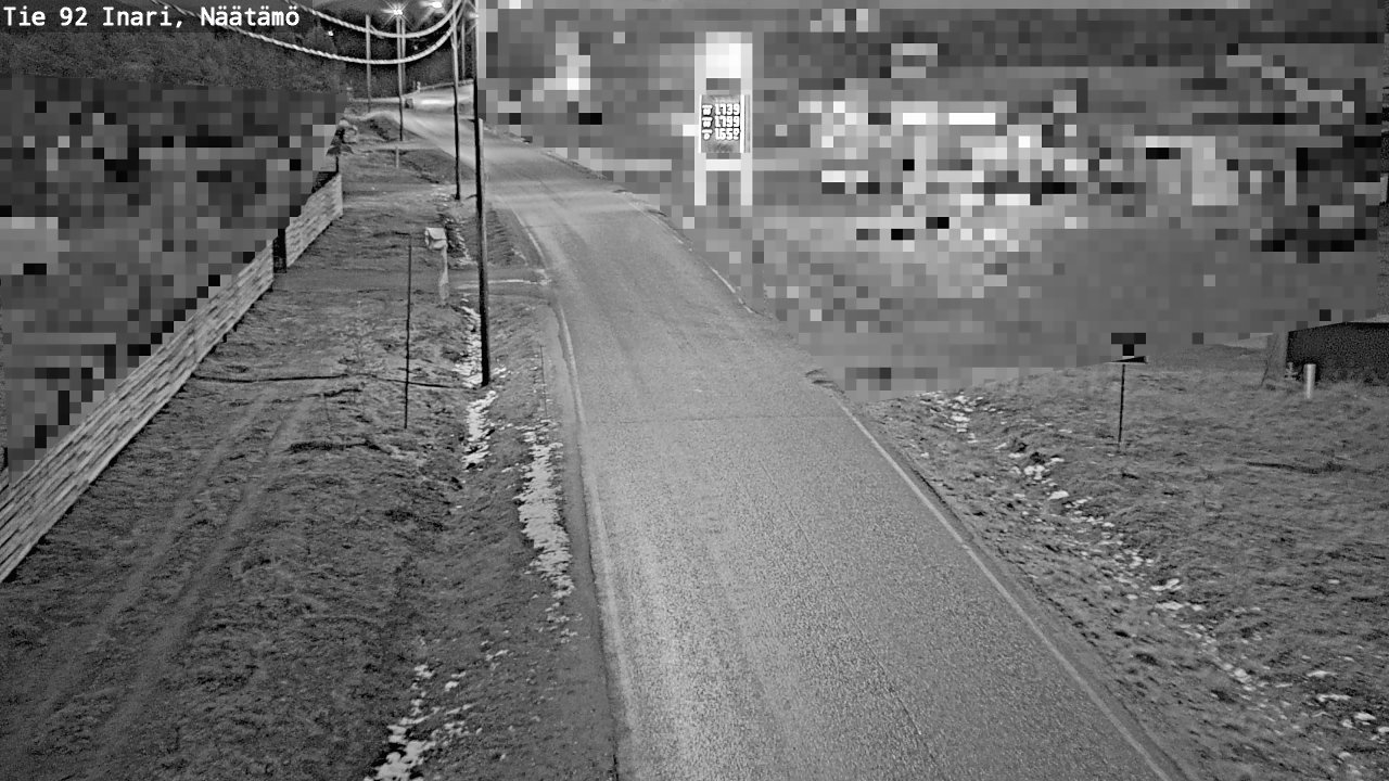 Kelikamerat Kuva Tie 92 Inari, Näätämö, Inari, Lappi