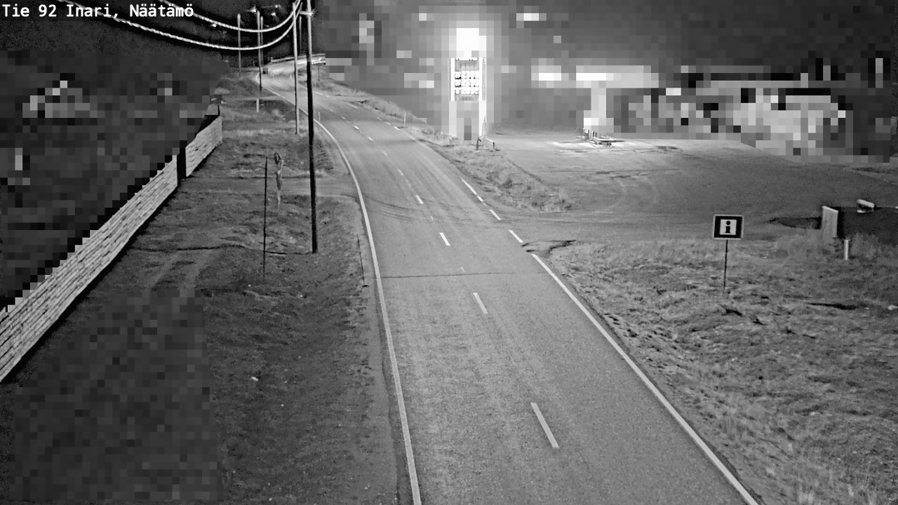 Kelikamerat Kuva Tie 92 Inari, Näätämö, Inari, Lappi
