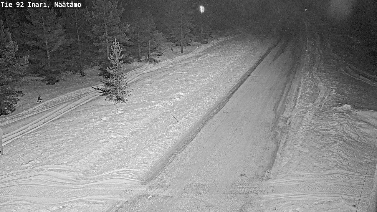 Kelikamerat Kuva Tie 92 Inari, Näätämö, Inari, Lappi