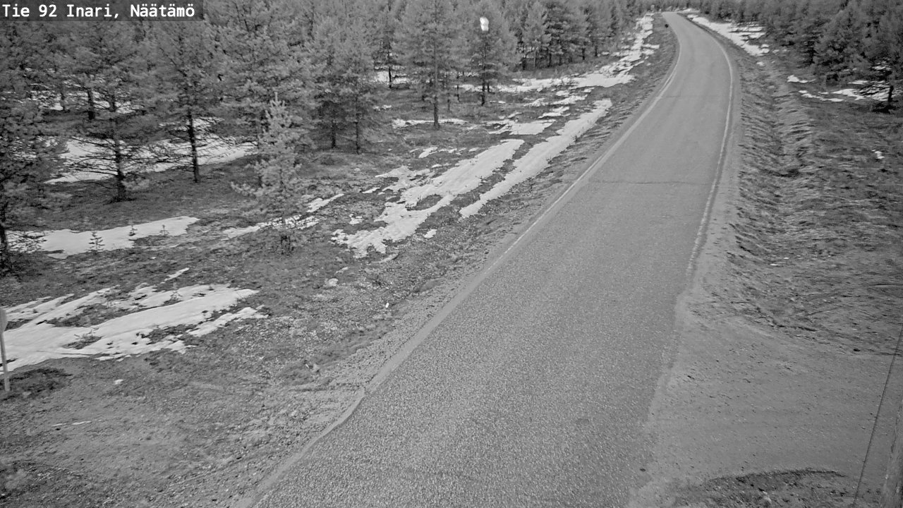 Kelikamerat Kuva Tie 92 Inari, Näätämö, Inari, Lappi