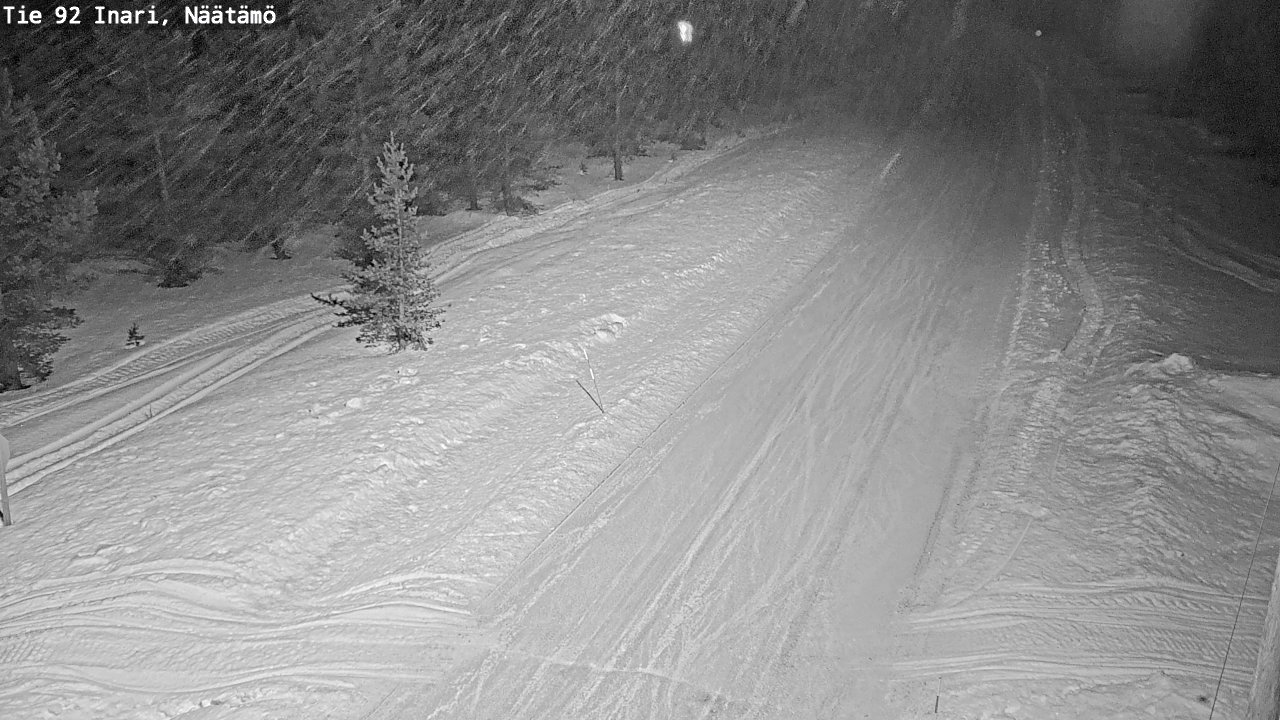 Kelikamerat Kuva Tie 92 Inari, Näätämö, Inari, Lappi