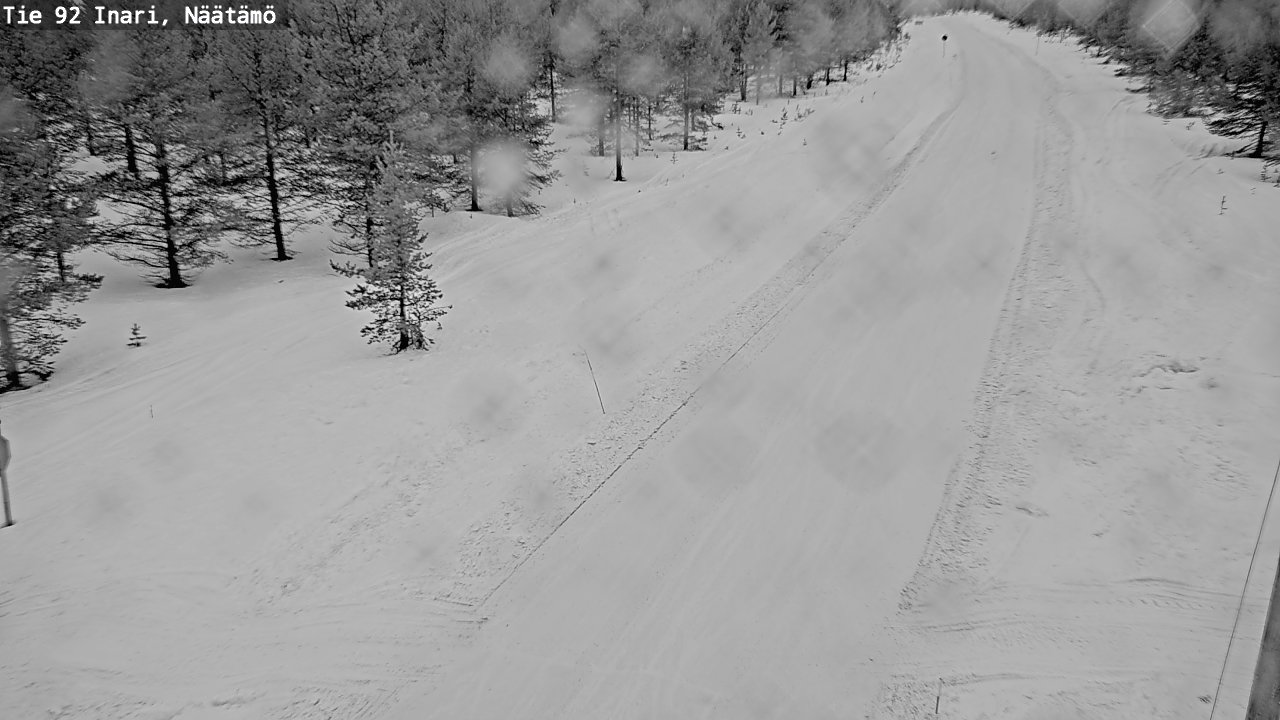 Kelikamerat Kuva Tie 92 Inari, Näätämö, Inari, Lappi