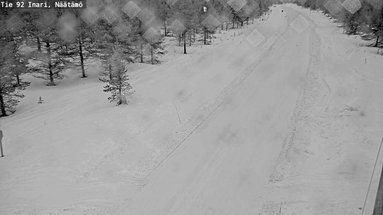 Kelikamerat Kuva Tie 92 Inari, Näätämö, Inari, Lappi