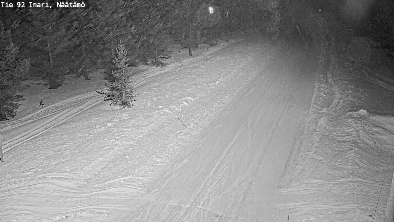 Kelikamerat Kuva Tie 92 Inari, Näätämö, Inari, Lappi