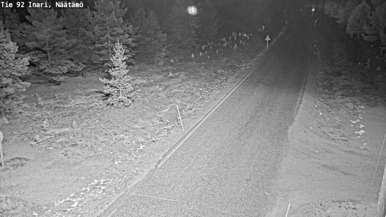 Kelikamerat Kuva Tie 92 Inari, Näätämö, Inari, Lappi