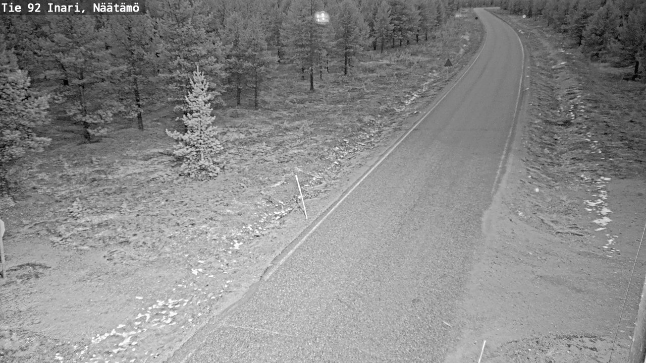 Kelikamerat Kuva Tie 92 Inari, Näätämö, Inari, Lappi