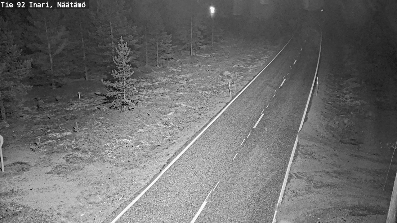 Kelikamerat Kuva Tie 92 Inari, Näätämö, Inari, Lappi
