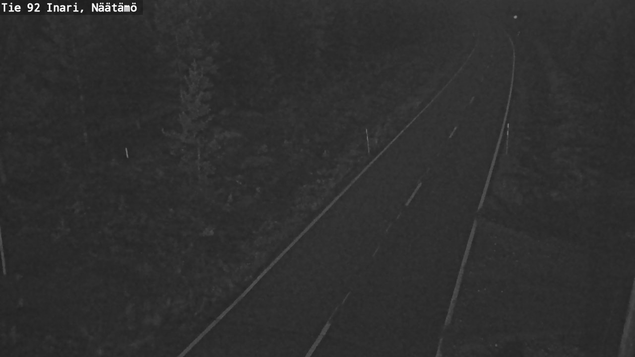 Kelikamerat Kuva Tie 92 Inari, Näätämö, Inari, Lappi