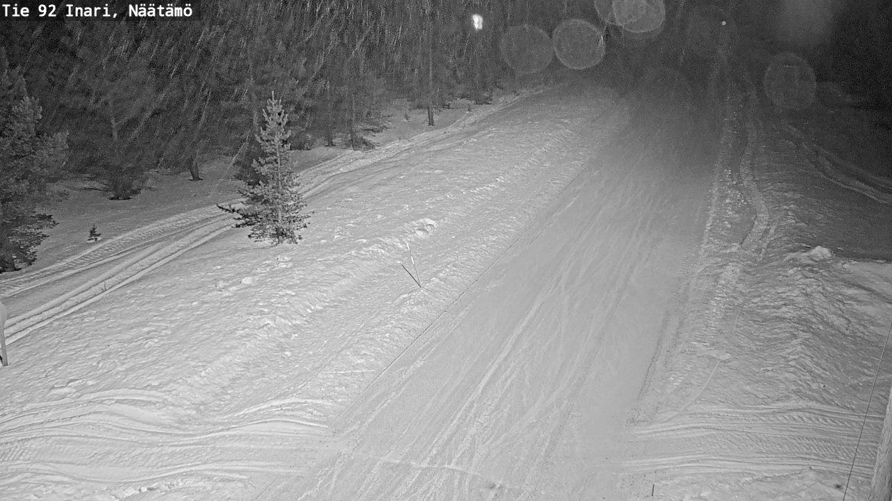 Kelikamerat Kuva Tie 92 Inari, Näätämö, Inari, Lappi