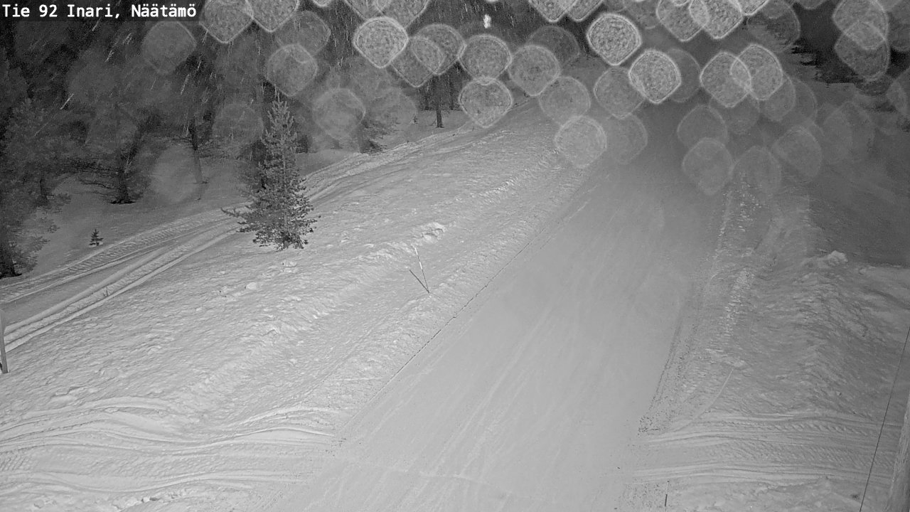 Kelikamerat Kuva Tie 92 Inari, Näätämö, Inari, Lappi