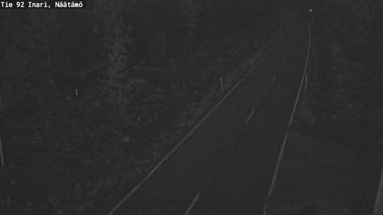 Kelikamerat Kuva Tie 92 Inari, Näätämö, Inari, Lappi