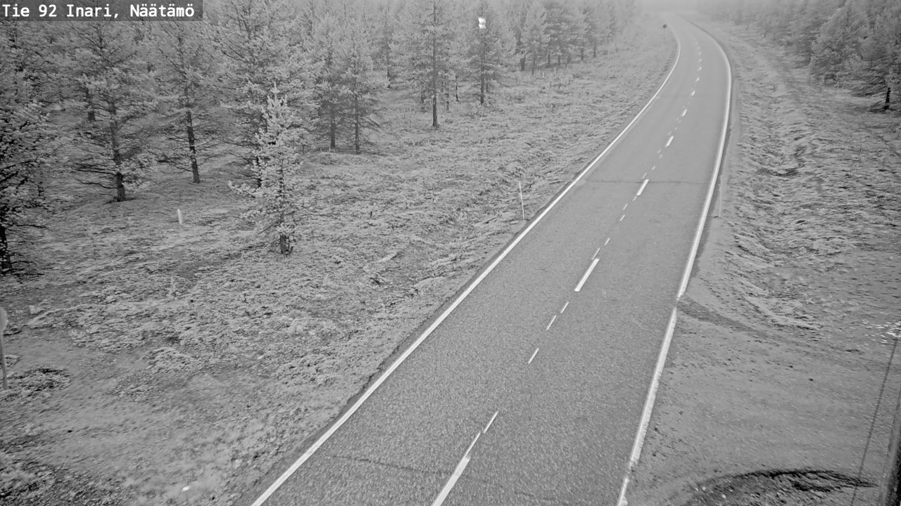 Kelikamerat Kuva Tie 92 Inari, Näätämö, Inari, Lappi