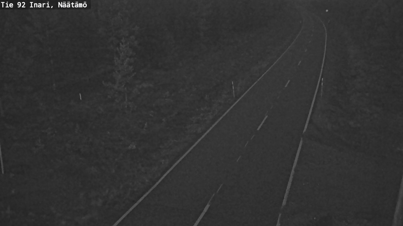 Kelikamerat Kuva Tie 92 Inari, Näätämö, Inari, Lappi