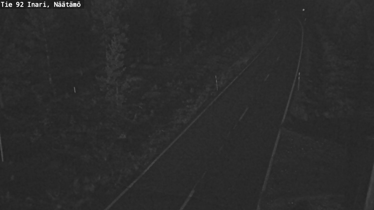 Kelikamerat Kuva Tie 92 Inari, Näätämö, Inari, Lappi