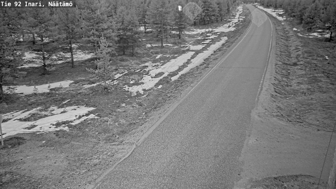 Kelikamerat Kuva Tie 92 Inari, Näätämö, Inari, Lappi