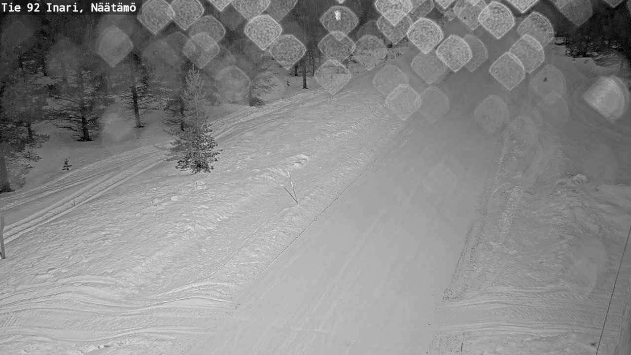 Kelikamerat Kuva Tie 92 Inari, Näätämö, Inari, Lappi