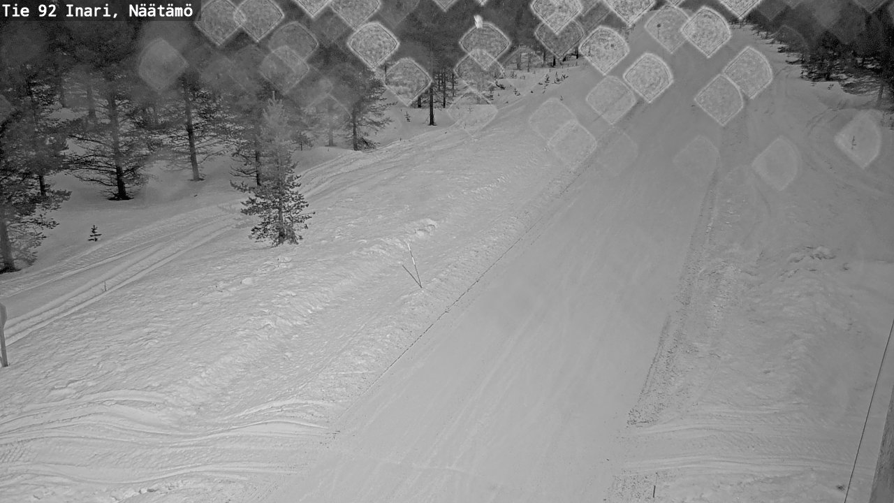 Kelikamerat Kuva Tie 92 Inari, Näätämö, Inari, Lappi