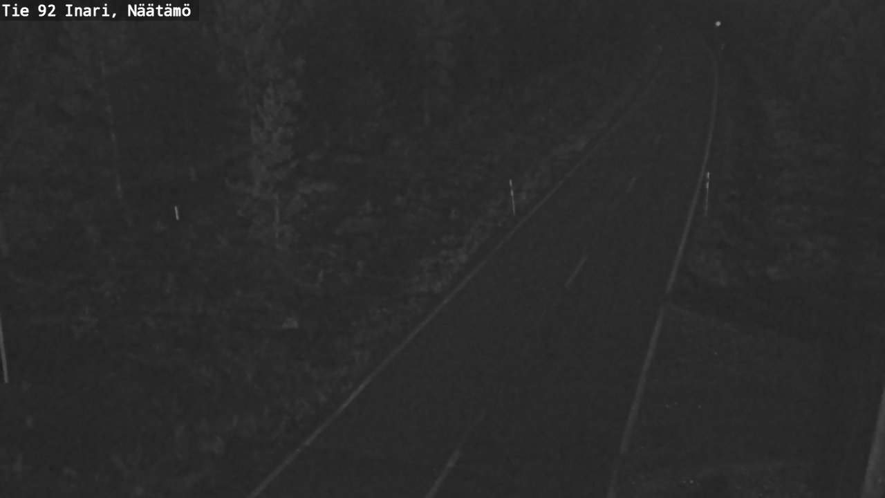 Kelikamerat Kuva Tie 92 Inari, Näätämö, Inari, Lappi
