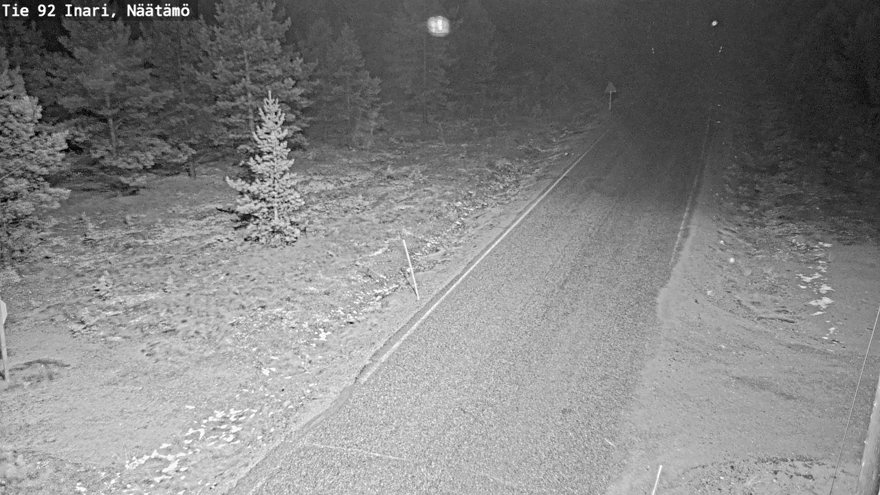 Kelikamerat Kuva Tie 92 Inari, Näätämö, Inari, Lappi