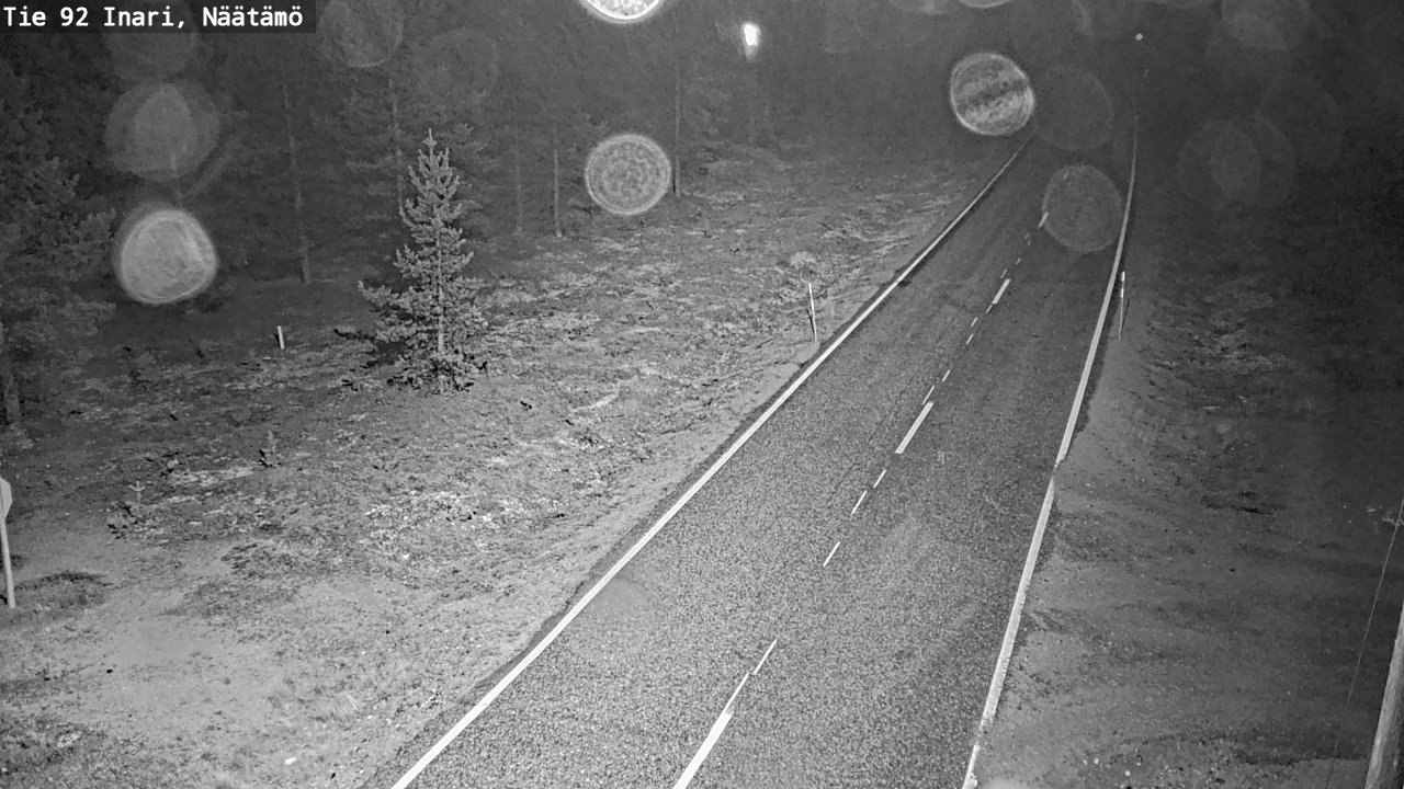 Kelikamerat Kuva Tie 92 Inari, Näätämö, Inari, Lappi
