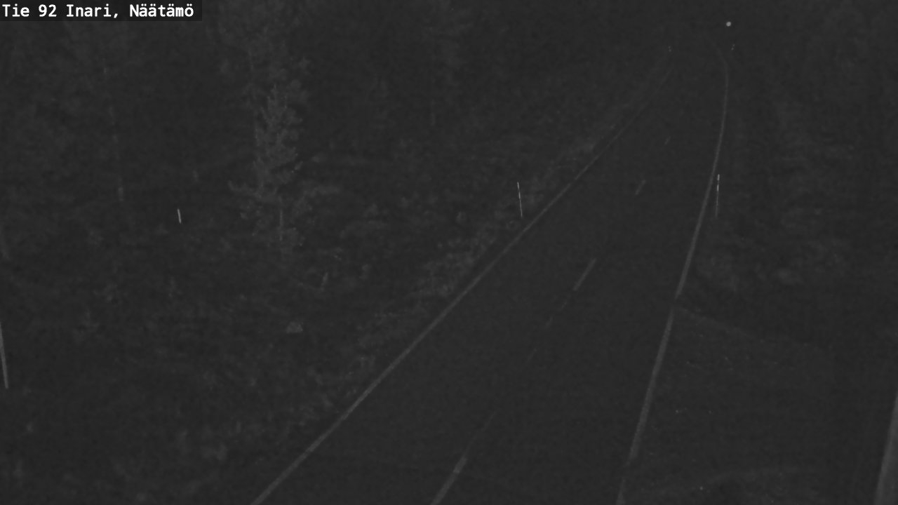 Kelikamerat Kuva Tie 92 Inari, Näätämö, Inari, Lappi