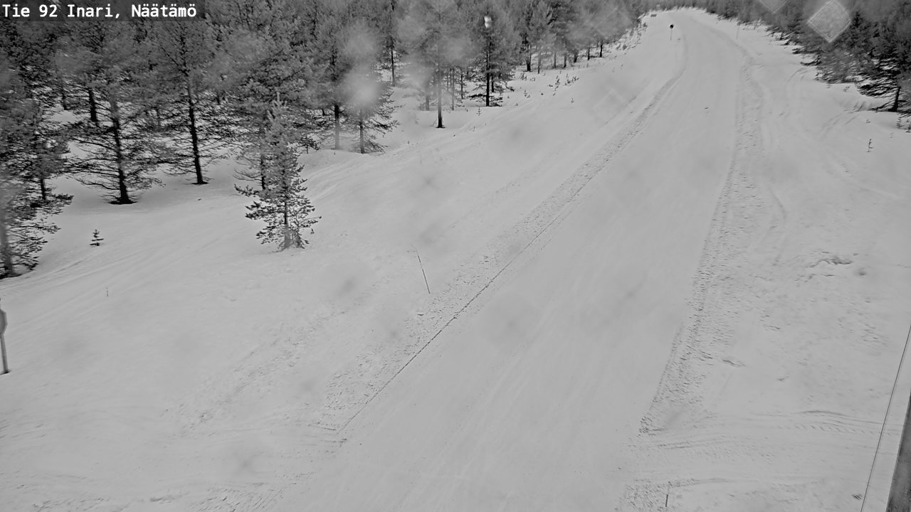 Kelikamerat Kuva Tie 92 Inari, Näätämö, Inari, Lappi