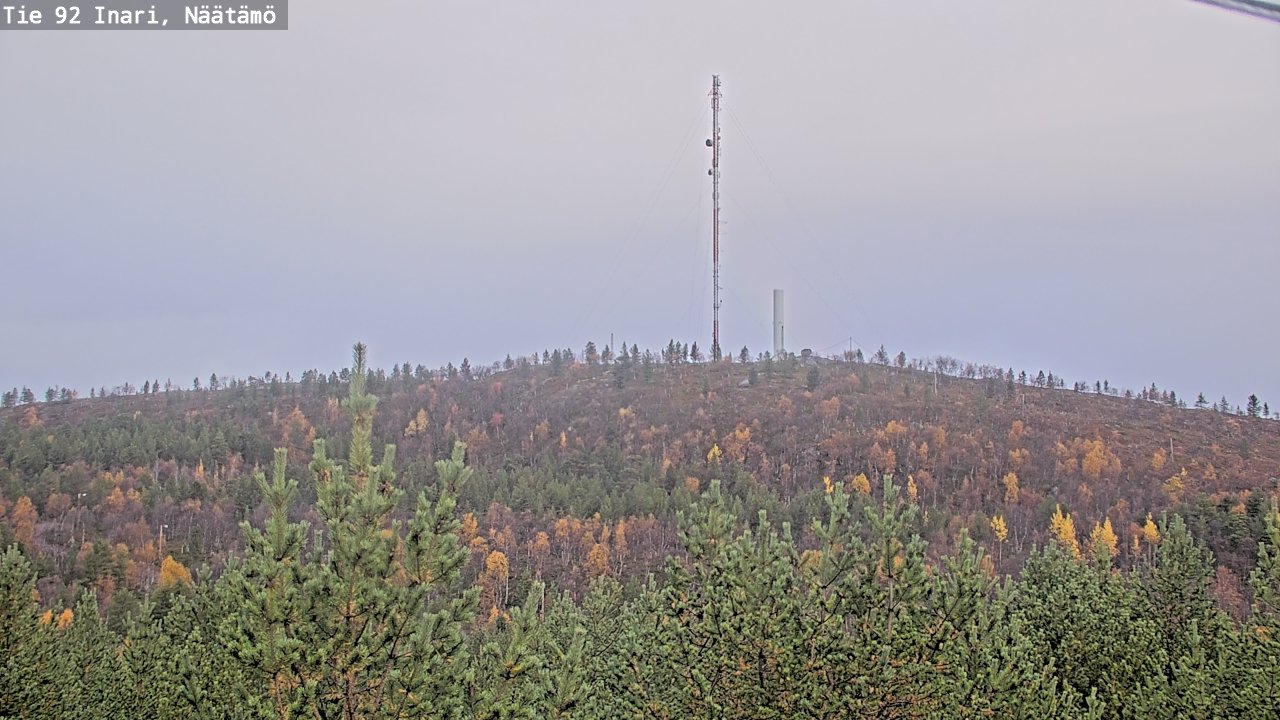 Kelikamerat Kuva Tie 92 Inari, Näätämö, Inari, Lappi