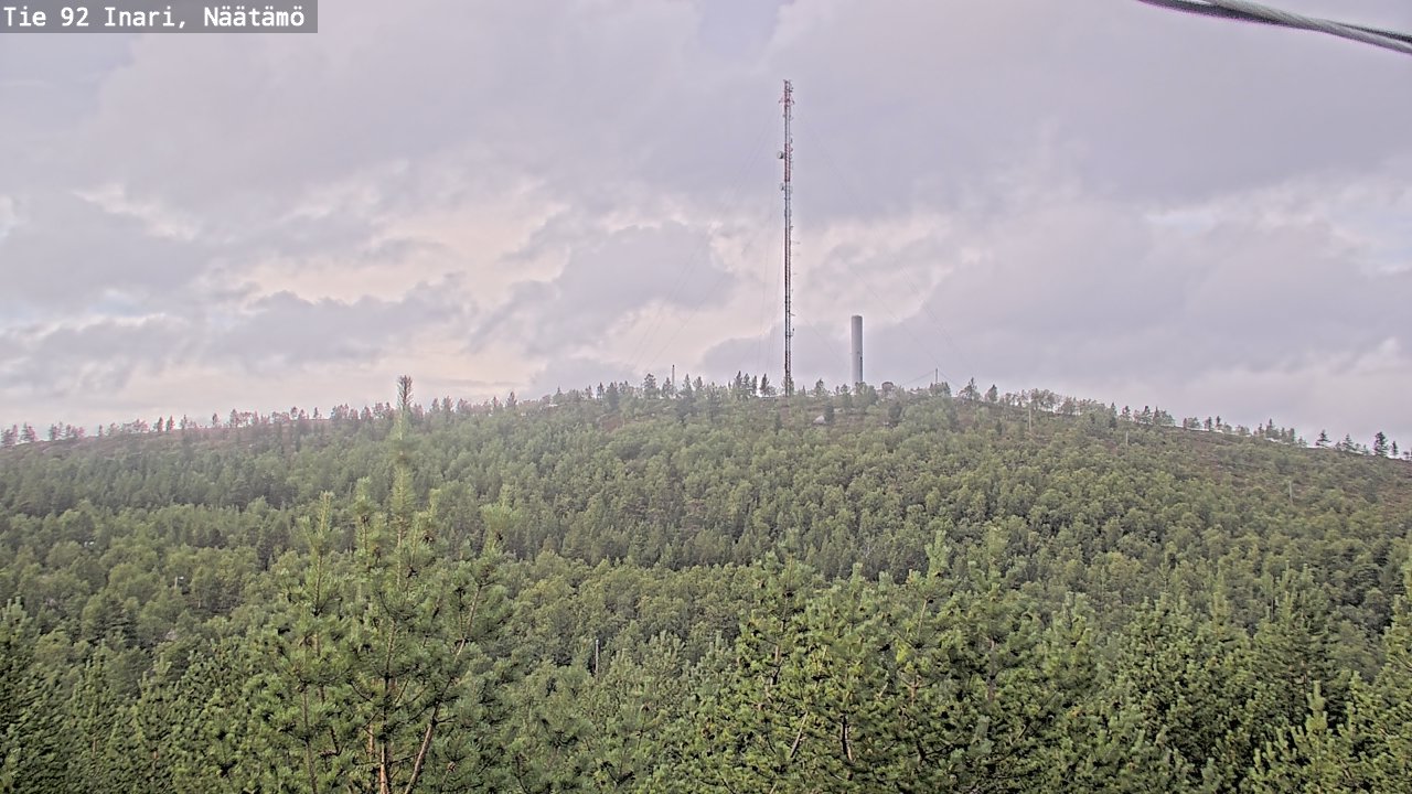 Kelikamerat Kuva Tie 92 Inari, Näätämö, Inari, Lappi