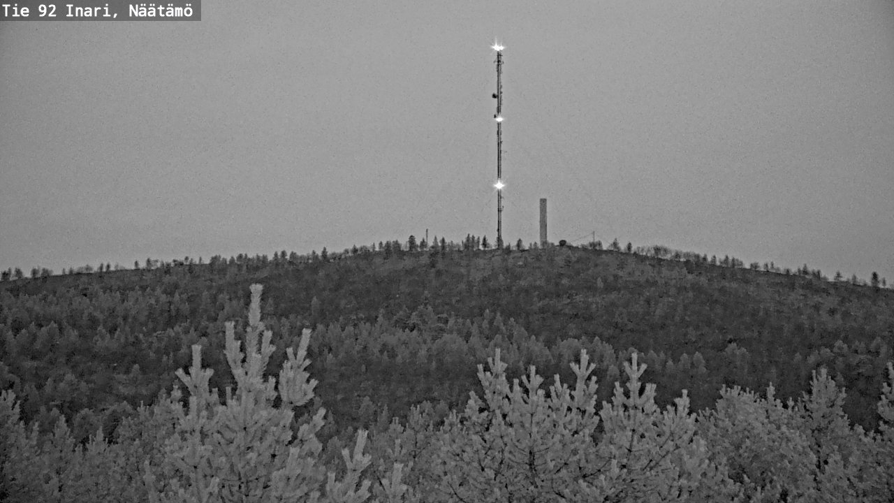 Kelikamerat Kuva Tie 92 Inari, Näätämö, Inari, Lappi