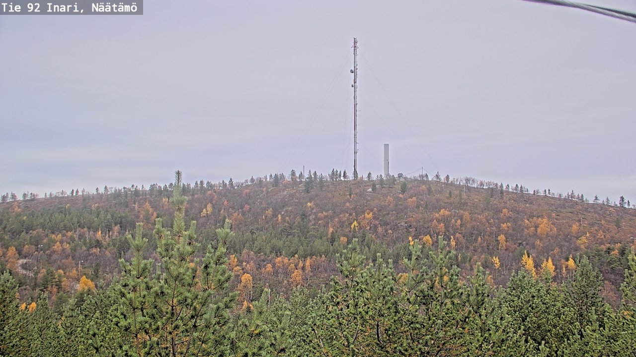 Kelikamerat Kuva Tie 92 Inari, Näätämö, Inari, Lappi