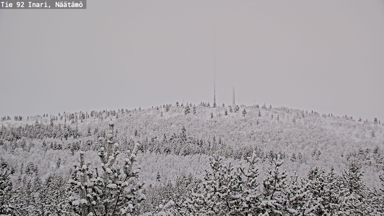 Kelikamerat Kuva Tie 92 Inari, Näätämö, Inari, Lappi