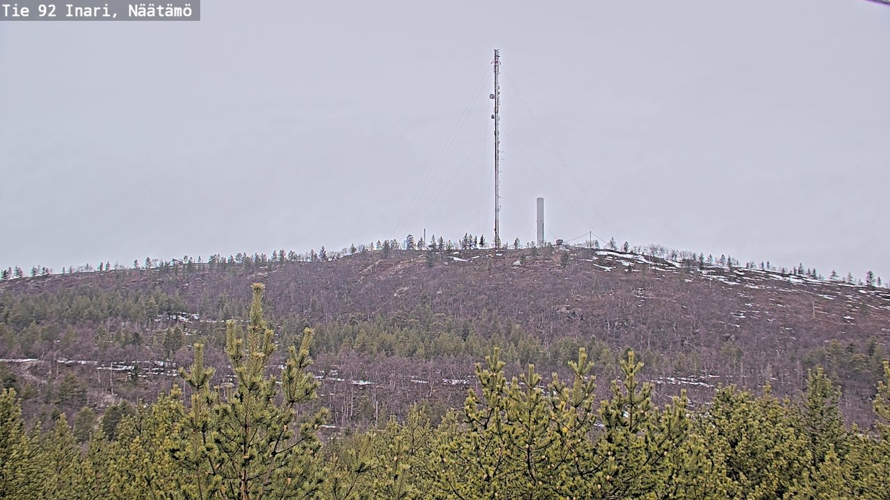 Kelikamerat Kuva Tie 92 Inari, Näätämö, Inari, Lappi