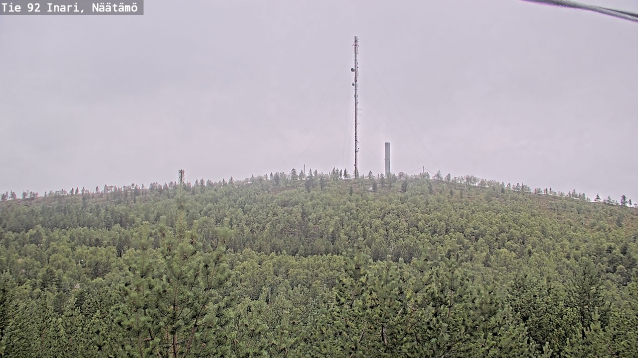 Kelikamerat Kuva Tie 92 Inari, Näätämö, Inari, Lappi