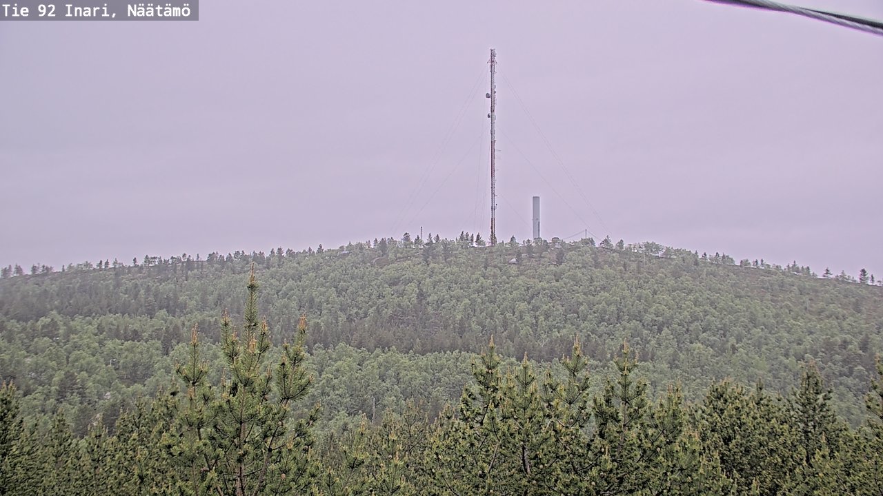 Kelikamerat Kuva Tie 92 Inari, Näätämö, Inari, Lappi
