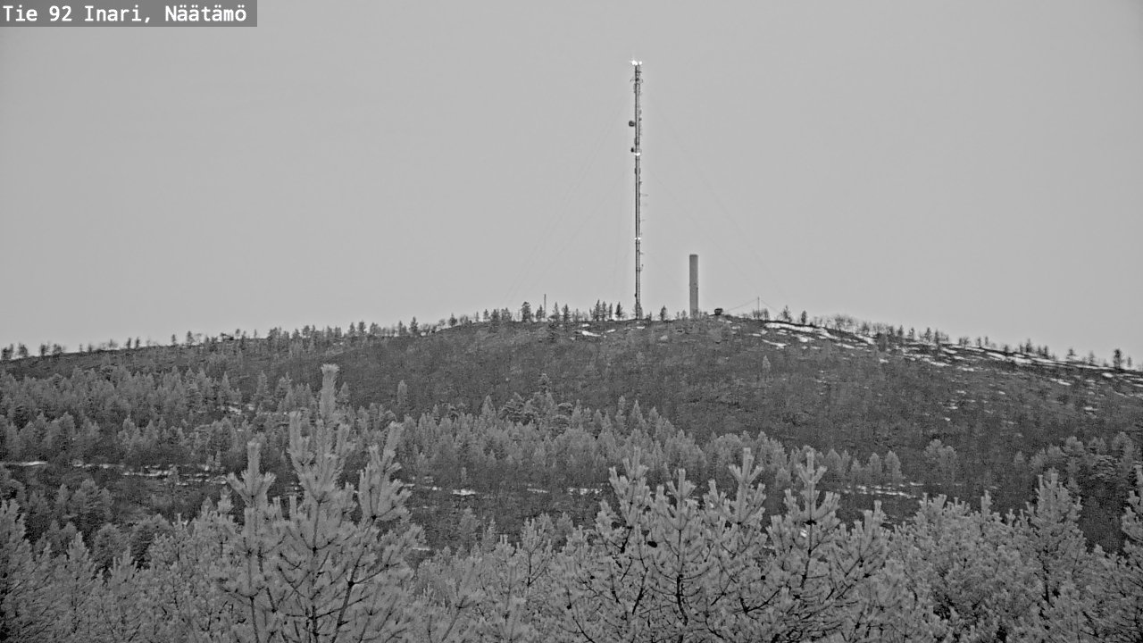 Kelikamerat Kuva Tie 92 Inari, Näätämö, Inari, Lappi