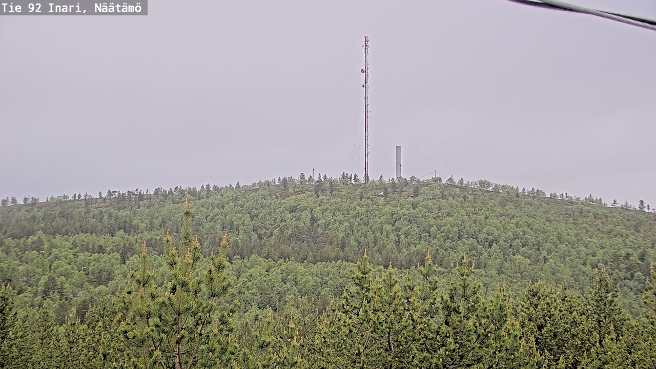 Kelikamerat Kuva Tie 92 Inari, Näätämö, Inari, Lappi