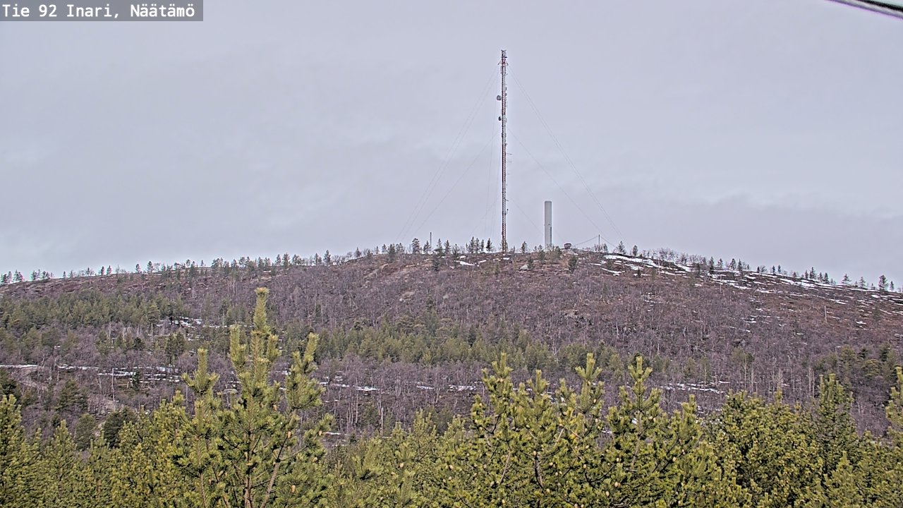 Kelikamerat Kuva Tie 92 Inari, Näätämö, Inari, Lappi
