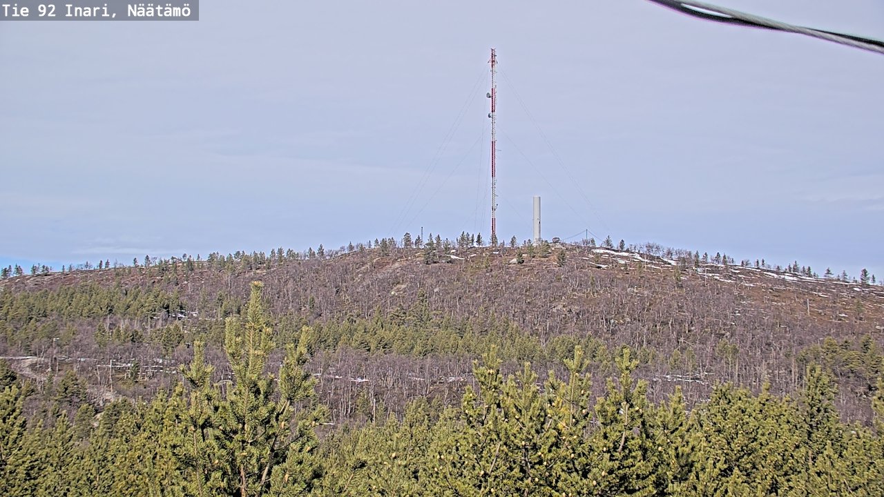 Kelikamerat Kuva Tie 92 Inari, Näätämö, Inari, Lappi
