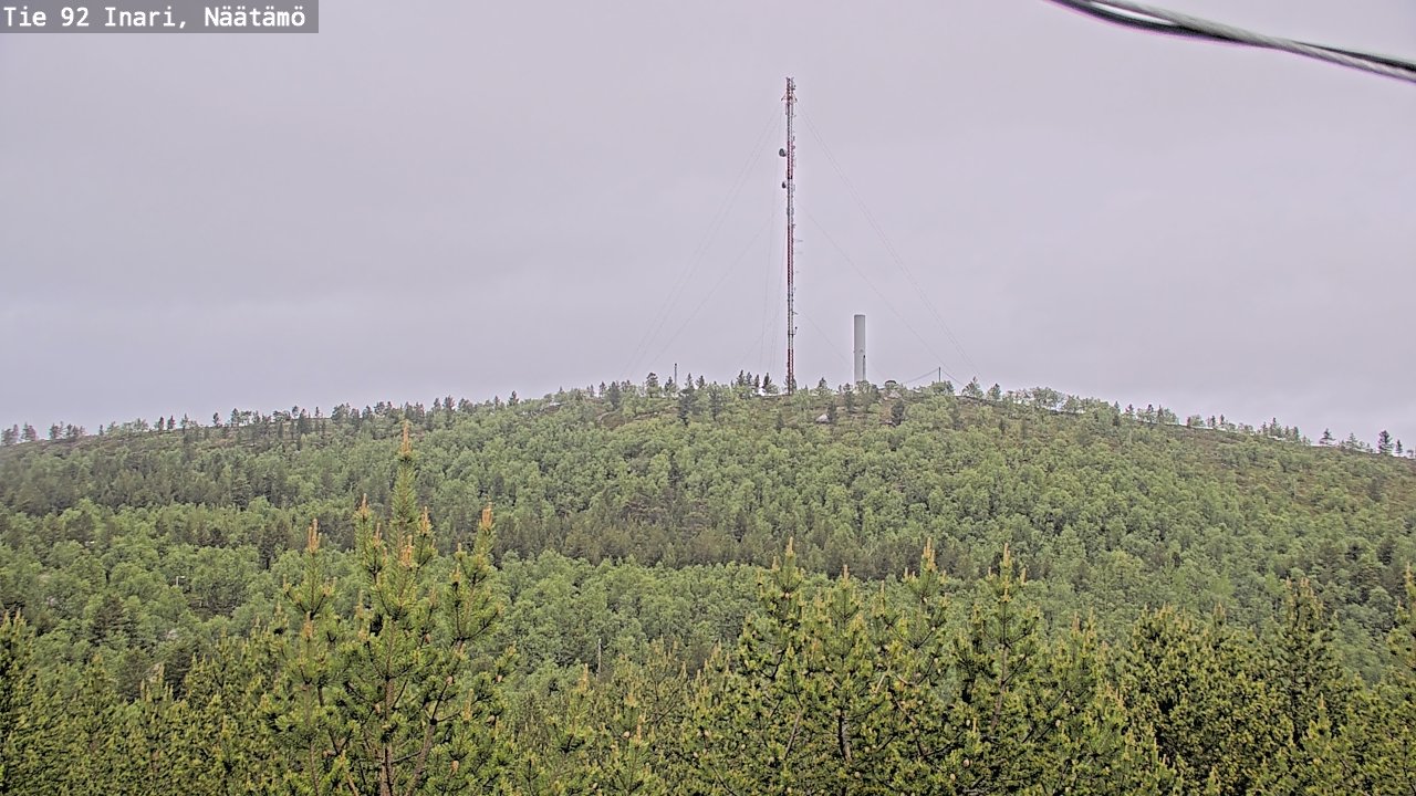 Kelikamerat Kuva Tie 92 Inari, Näätämö, Inari, Lappi