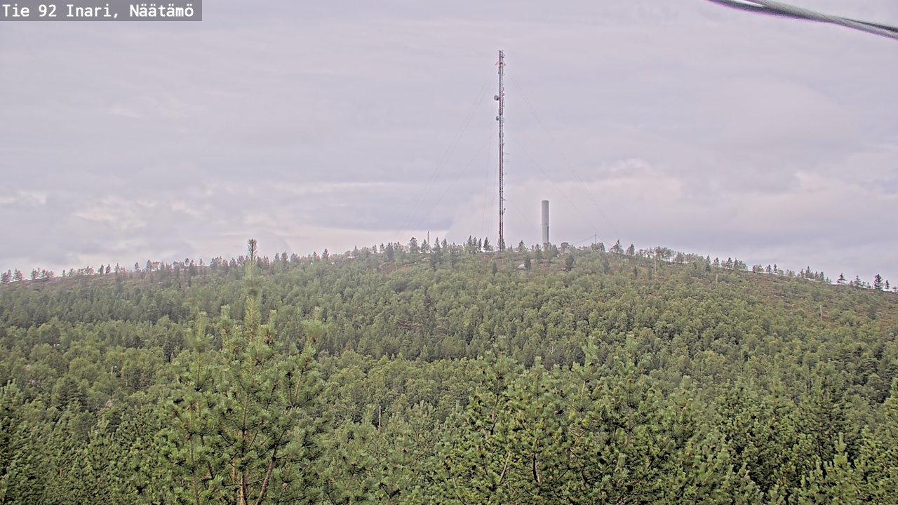 Kelikamerat Kuva Tie 92 Inari, Näätämö, Inari, Lappi