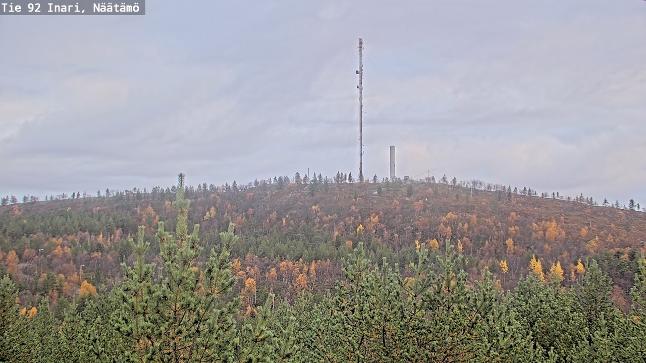 Kelikamerat Kuva Tie 92 Inari, Näätämö, Inari, Lappi