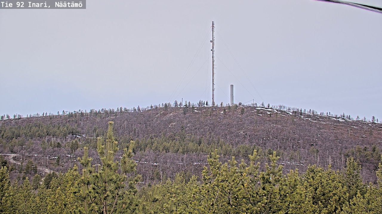 Kelikamerat Kuva Tie 92 Inari, Näätämö, Inari, Lappi