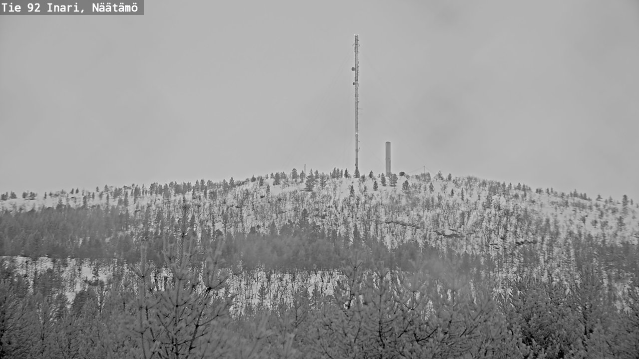 Kelikamerat Kuva Tie 92 Inari, Näätämö, Inari, Lappi