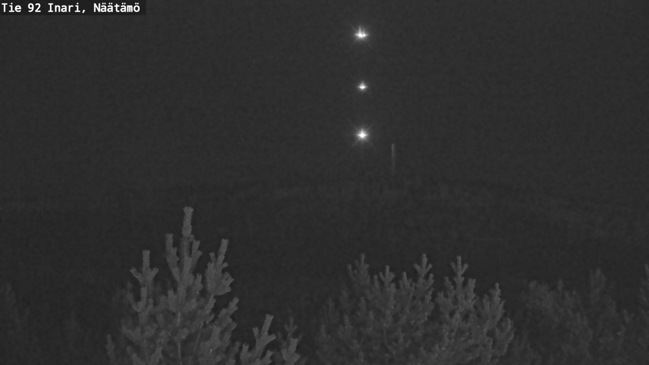 Kelikamerat Kuva Tie 92 Inari, Näätämö, Inari, Lappi