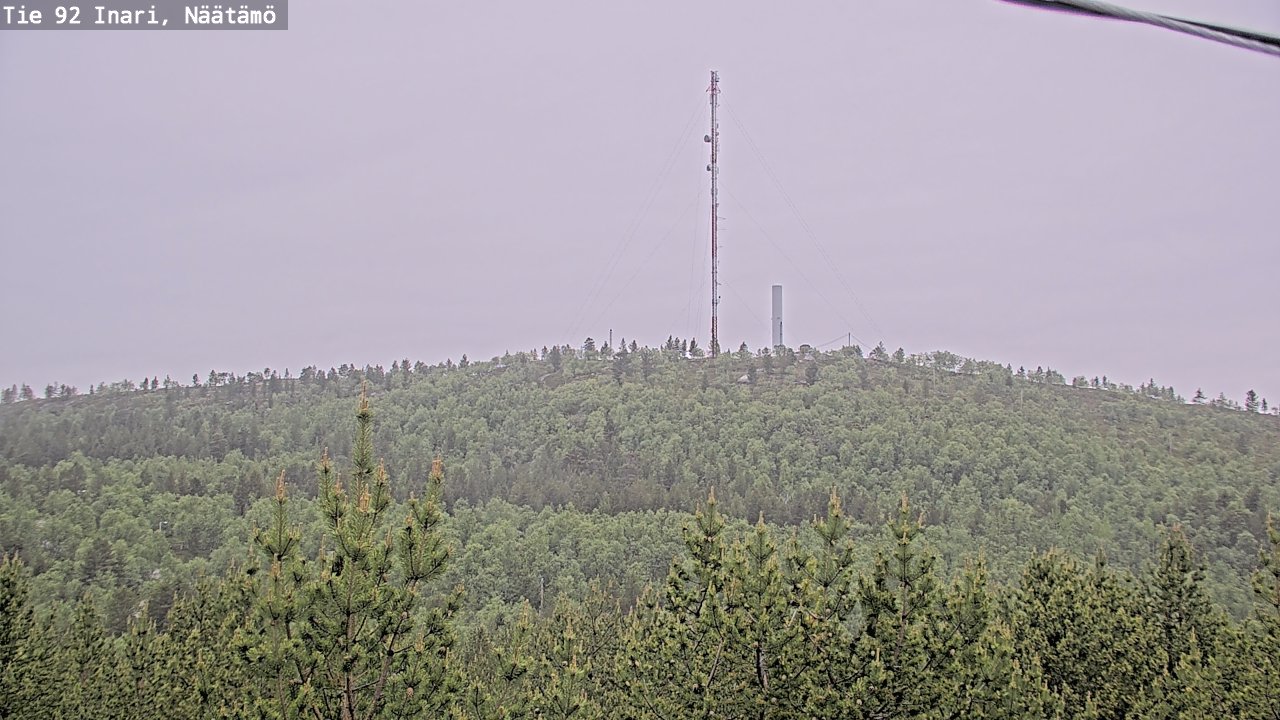 Kelikamerat Kuva Tie 92 Inari, Näätämö, Inari, Lappi