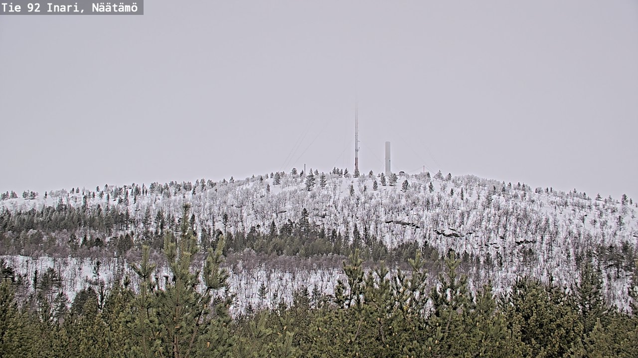Kelikamerat Kuva Tie 92 Inari, Näätämö, Inari, Lappi
