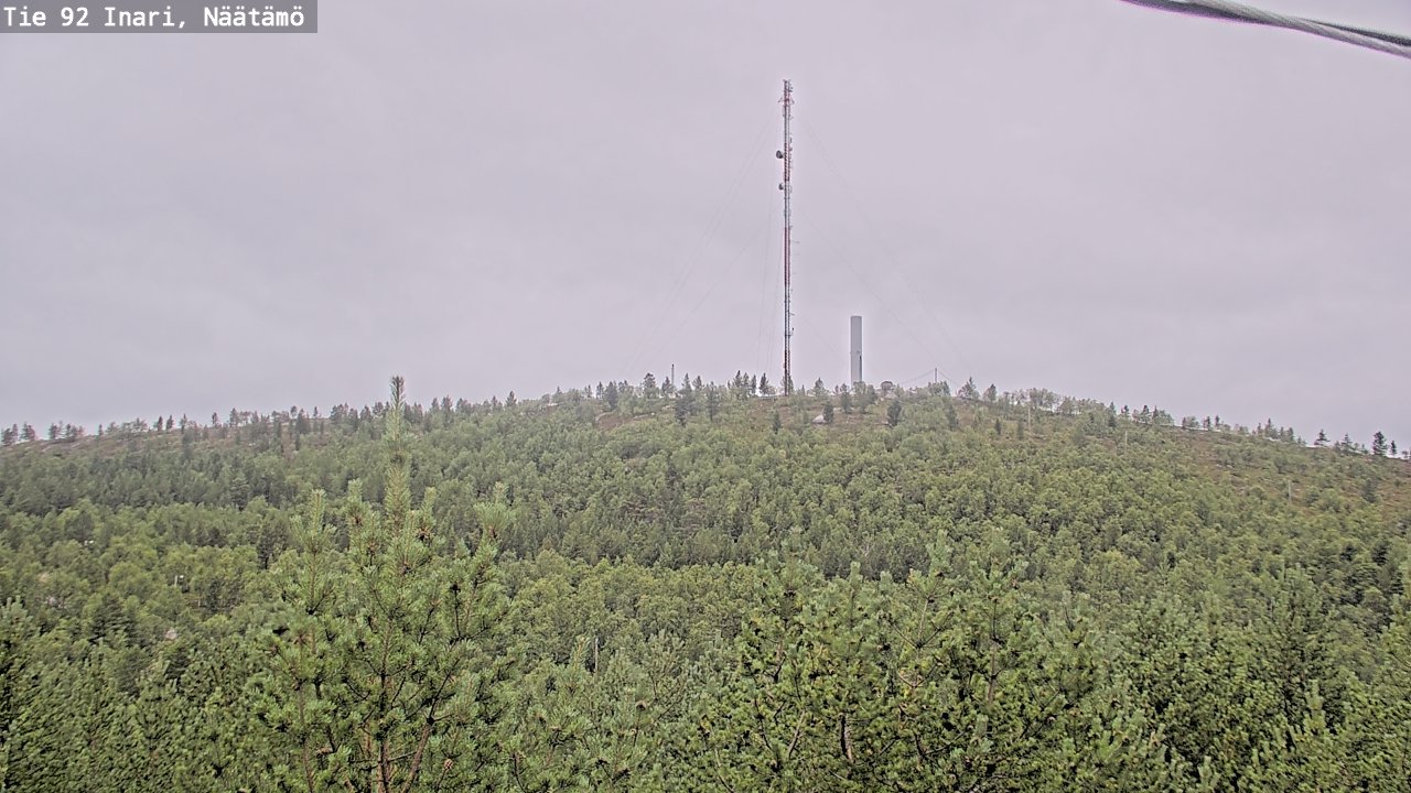 Kelikamerat Kuva Tie 92 Inari, Näätämö, Inari, Lappi