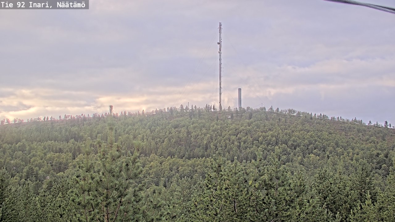 Kelikamerat Kuva Tie 92 Inari, Näätämö, Inari, Lappi