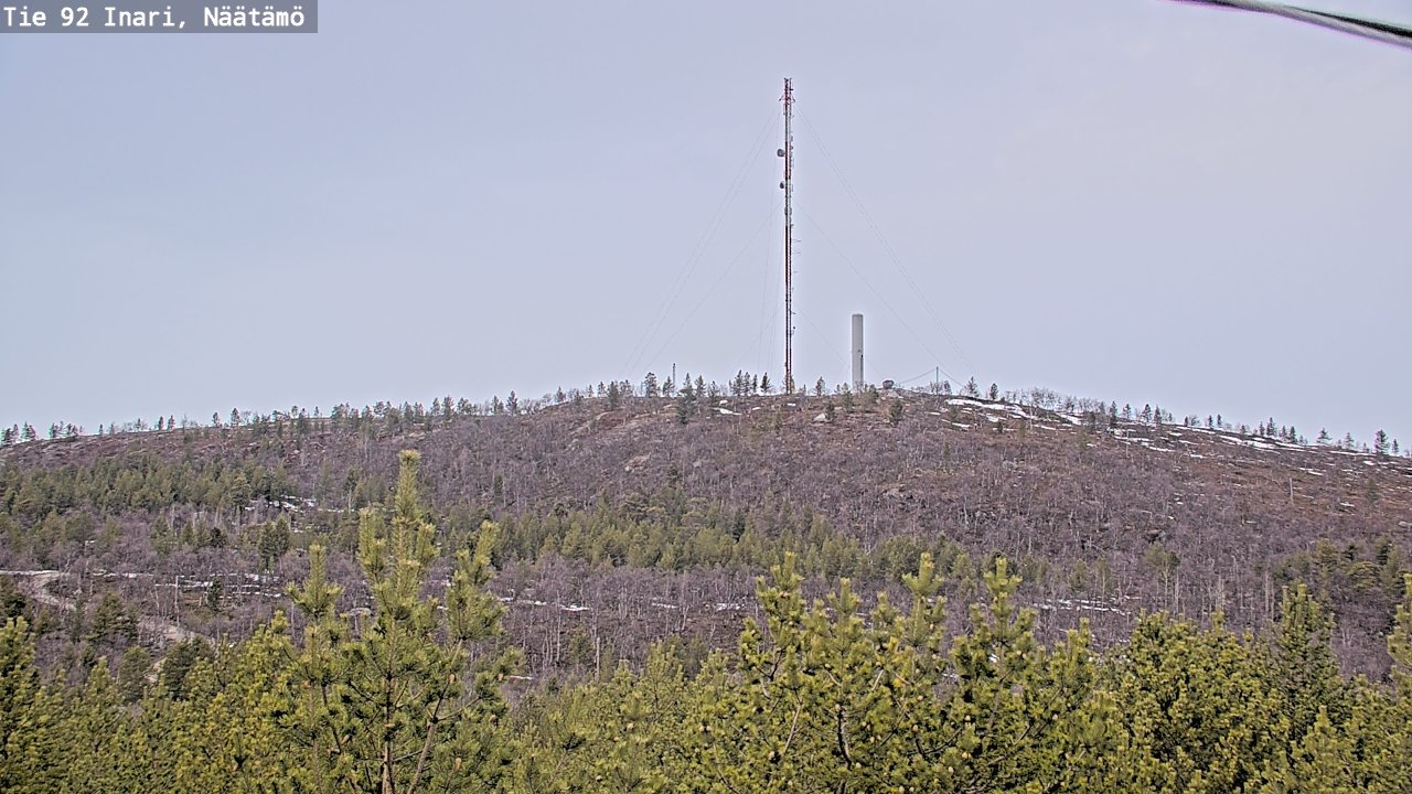 Kelikamerat Kuva Tie 92 Inari, Näätämö, Inari, Lappi