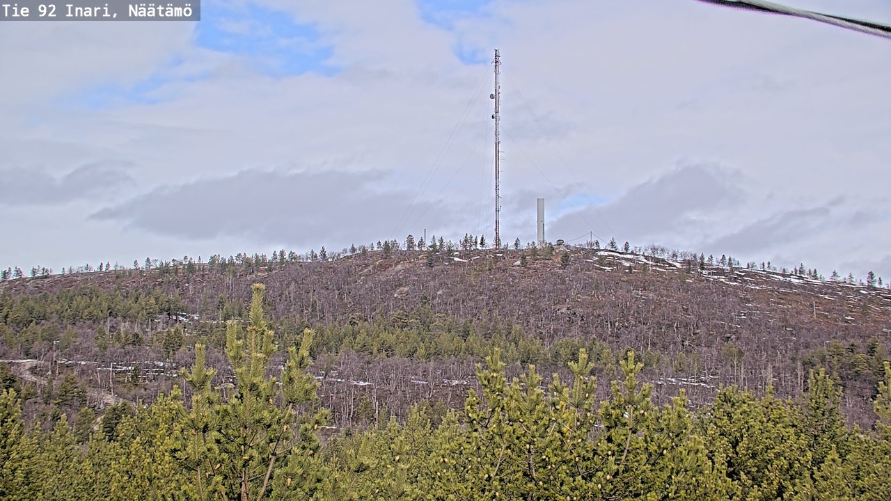 Kelikamerat Kuva Tie 92 Inari, Näätämö, Inari, Lappi